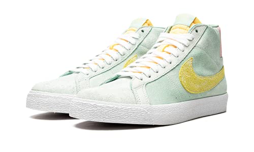 Nike SB Zoom Blazer Mid PRM Hombre Trainers DA1839 Sneakers Zapatos (UK 7 US 8 EU 41, Light Dew zitron Green Glow 300)