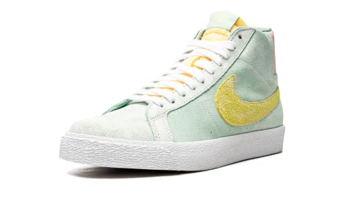 Nike SB Zoom Blazer Mid PRM Hombre Trainers DA1839 Sneakers Zapatos (UK 7 US 8 EU 41, Light Dew zitron Green Glow 300)