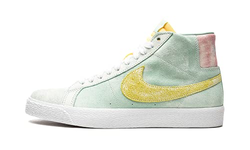 Nike SB Zoom Blazer Mid PRM Hombre Trainers DA1839 Sneakers Zapatos (UK 7 US 8 EU 41, Light Dew zitron Green Glow 300)