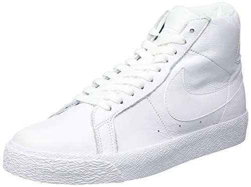 Nike SB Zoom Blazer Mid, Zapatillas Deportivas Unisex Adulto, Blanco, 45.5 EU