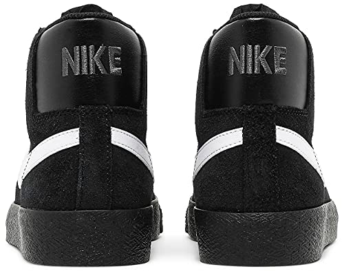 Nike SB Zoom Blazer Mid - Zapatillas para hombre, negro blanco, 45.5 EU