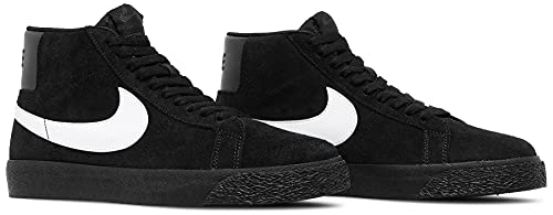 Nike SB Zoom Blazer Mid - Zapatillas para hombre, negro blanco, 45.5 EU