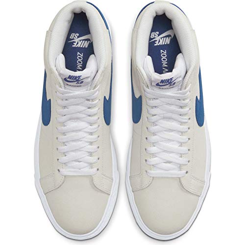 Nike SB Zoom Blazer Mid - Zapatillas para hombre, White Team Royal White Cerúlean, 44.5 EU