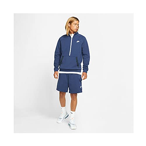 NIKE Sportswear Club Shorts, Midnight Navy/Midnight Navy/(White), M Mens