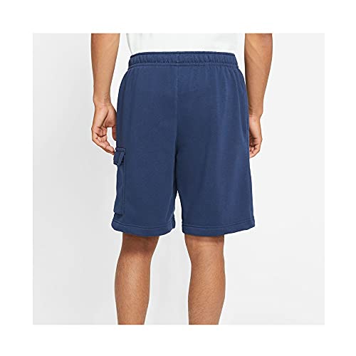 NIKE Sportswear Club Shorts, Midnight Navy/Midnight Navy/(White), M Mens