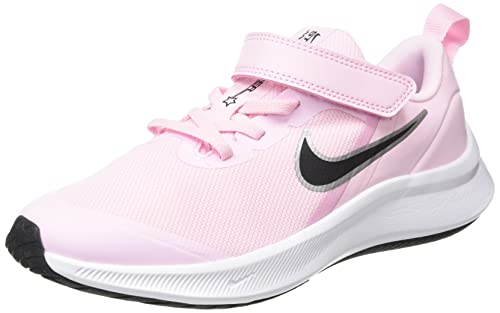 Nike Star Runner 3, Zapatos de Tenis Unisex niños, Pink Foam Black, 27.5 EU