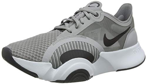 Nike SuperRep Go, Zapatillas Hombre, Particle Grey/dk Smoke Grey-lt Base Grey, 41 EU