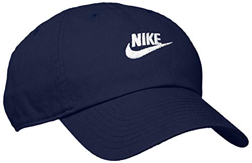 NIKE U NSW H86 Futura Wash Cap Hat, Unisex Adulto, Obsidian/Obsidian/White, MISC