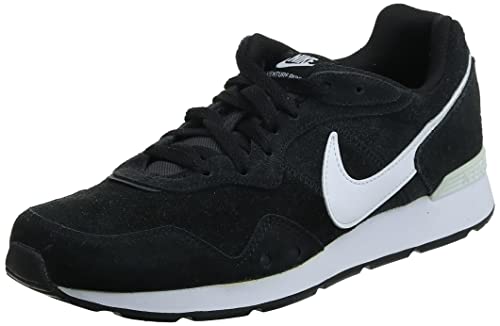 Nike Venture Runner Suede, Zapatillas para Correr Hombre, Black White Black, 42 EU