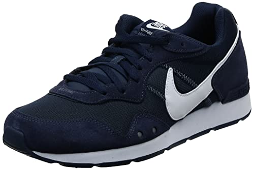 NIKE Venture Runner, Zapatillas Hombre, Azul (Midnight Navy/Midnight Navy/White), 40.5 EU