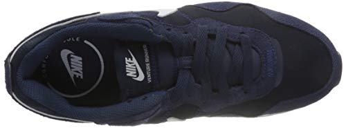 NIKE Venture Runner, Zapatillas Hombre, Azul (Midnight Navy/Midnight Navy/White), 40.5 EU