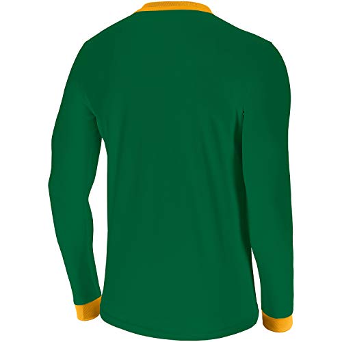 NIKE Y Nk Dry Prk Drby II JSY LS Long Sleeved T-Shirt, Unisex niños, Pine Green/University Gold/University Gold/(White), M