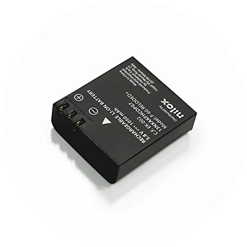 Nilox 13NXAKACBP011 - Batería para cámara (f60, Reloaded+, 4K, s+) Color Negro
