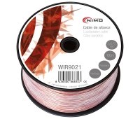 NIMO Cable Altavoz-Transparente -2x0.75mm²-100m