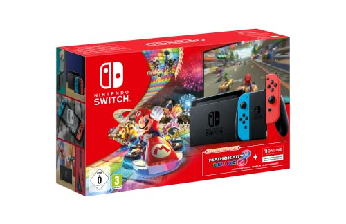 Nintendo Switch + Mario Kart 8 (descargable) + 3 meses Nintendo Switch Online