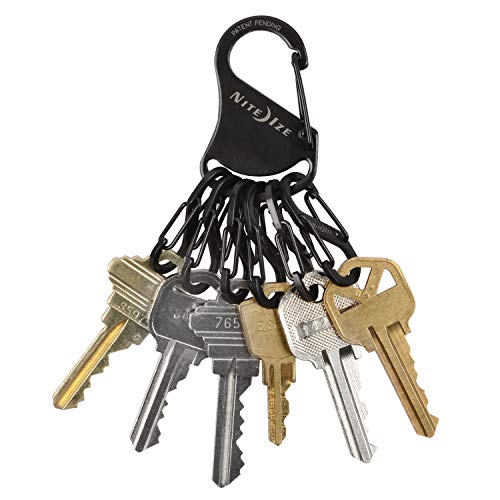 Nite Ize KeyRack Steel Llavero Multiherramienta, Hombres, Negro, M