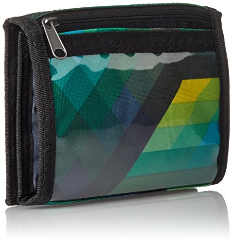 Nitro Snowboards Wallet, Monedero 14 cm, Geo Green