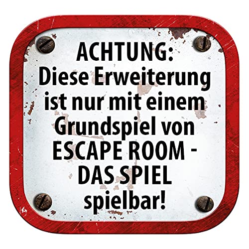 noris- Escape Room Ampliación Tomb Robbers – Juego Familiar y de Sociedad para Adultos – Solo se Puede Tocar con el decodificador Chrono – a Partir de 16 años, Color carbón (Simba Toys 606101964)
