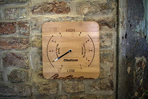 Northcore Wall Mounted Bamboo Tide Clock