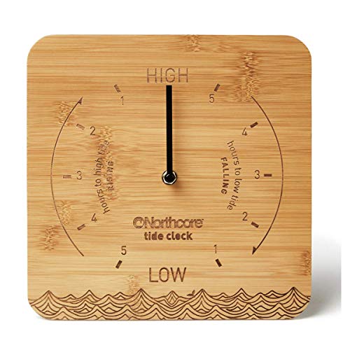 Northcore Wall Mounted Bamboo Tide Clock