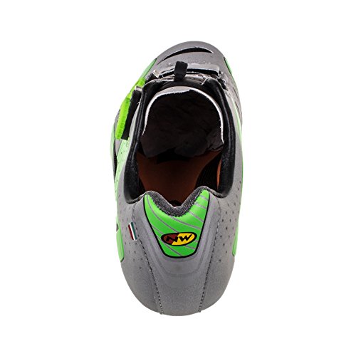 Northwave Extreme Guantes Bicicleta de carreras Plata/verde 2016