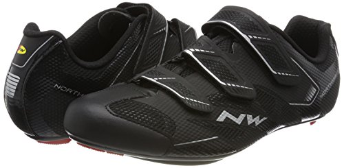 Northwave Sonic 2, Zapatillas de Bicicleta Unisex Adulto, Negro, 42 UE