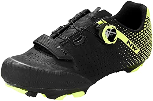 Northwave Zapatillas MTB Origin Plus 2 Negro/Amarillo Flúor