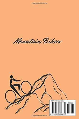 Notebook, Diary, Journal -for Mountain Biker: Gift for Mountain Bikers, Cyclists, Bicycles Fans, Off-Road Cycling Lover