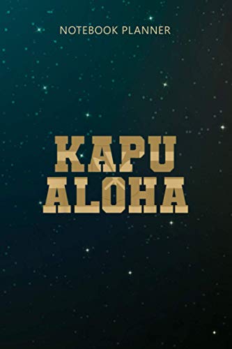 Notebook Planner Native Hawaiian Flag Kanaka Maoli Kapu Aloha: Planning, To Do List, Business, Lesson, 6x9 inch, Financial, Tax, Over 100 Pages