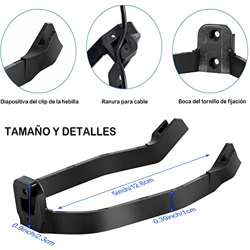 Nova imboxs Guardabarros Xiaomi M365 Soporte de Guardabarros Trasero Accesorios de Reemplazo Trasero para Xiaomi M365/Pro, Regalo Pata de Cabra para Patinete xiaomi (Negro)