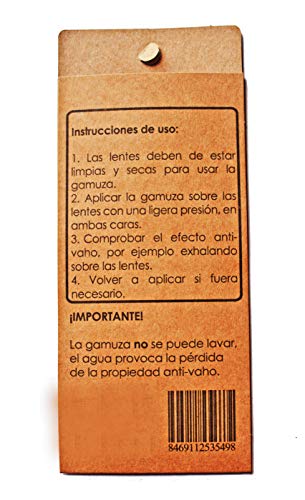 Novax Premium Paño de Microfibra antivaho y Limpieza para 300 Aplicaciones eficaces y hasta 12 Horas