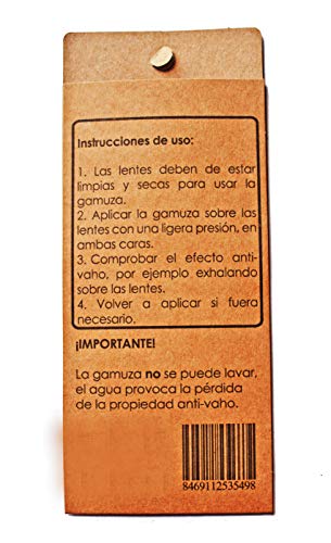 Novax Premium Paño de Microfibra antivaho y Limpieza para 300 Aplicaciones eficaces y hasta 12 Horas