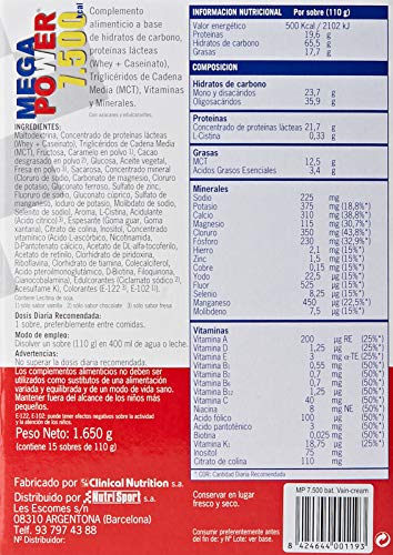 Nutri-Sport Megapower 7.500 Bat Vaini Nutri Sport 400 g