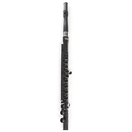 Nuvo - Flauta (en do), color negro y plateado