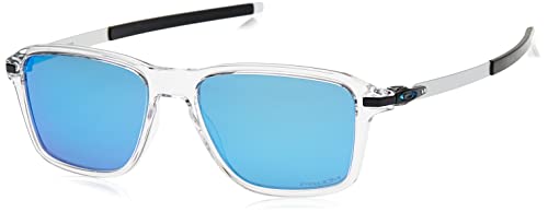 Oakley 0OO9469 Gafas, Polished Clear/Prizm Sapphire, 54/16/140 Unisex Adulto