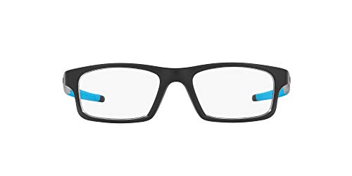 Oakley 0OX8037 Monturas de Gafas, Satin Black, 52 para Hombre