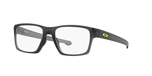 Oakley 0OX8140 Monturas de Gafas, Satin Grey Smoke, 55 para Hombre