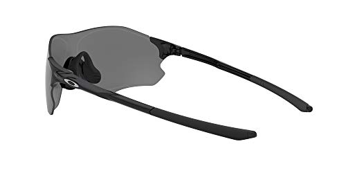 Oakley EVZERO Path (A) 9313 Gafas, Polished Black/PRIZMBLACK, 38 Hombres