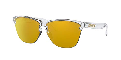 Oakley Frogskins Lite Gafas de Sol, Transparente, 63 para Hombre