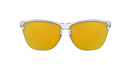 Oakley Frogskins Lite Gafas de Sol, Transparente, 63 para Hombre