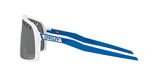 Oakley Oo9406a Sutro - Gafas de sol rectangulares para hombre, Blanco pulido/negro premium.,