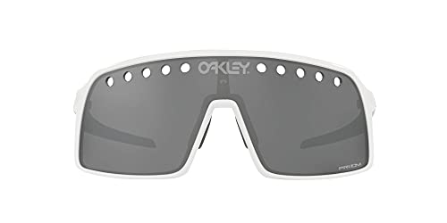 Oakley Oo9406a Sutro - Gafas de sol rectangulares para hombre, Blanco pulido/negro premium.,