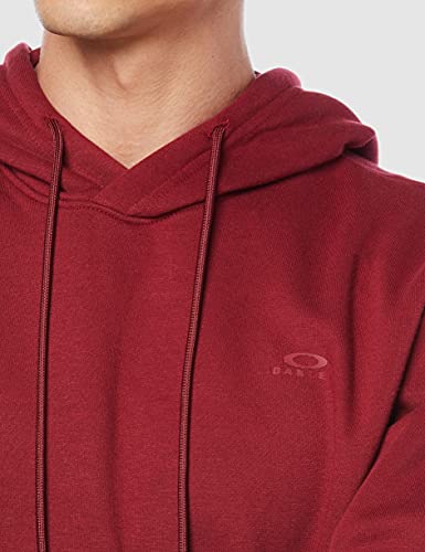 Oakley Pullover Hoodie Relax-Sudadera con Capucha, Hierro Rojo, S para Hombre