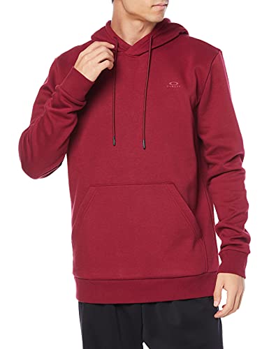 Oakley Pullover Hoodie Relax-Sudadera con Capucha, Hierro Rojo, S para Hombre