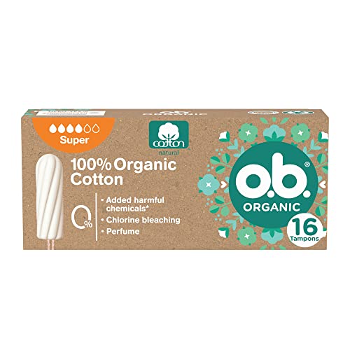 O.B. Organic Tampones, Super, 16 Unidades