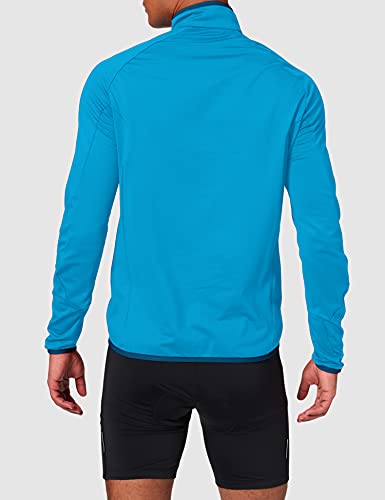 Odlo Berra Light - Chaqueta para Hombre (Cremallera 1/2), Color Azul