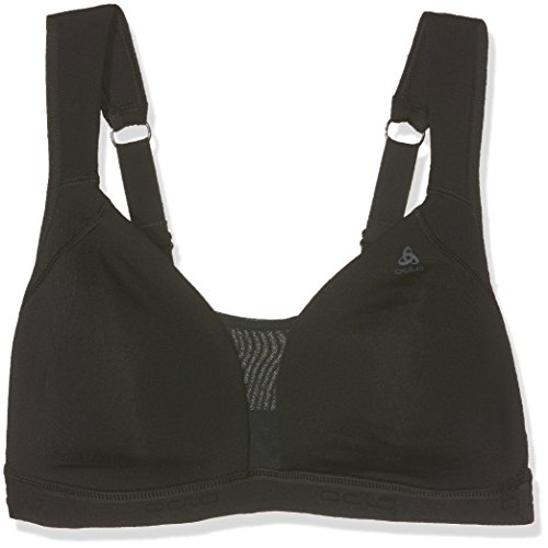 Odlo Bra Comfort High – Sujetador Deportivo, Mujer, Sports Bra Comfort High, Negro, 95