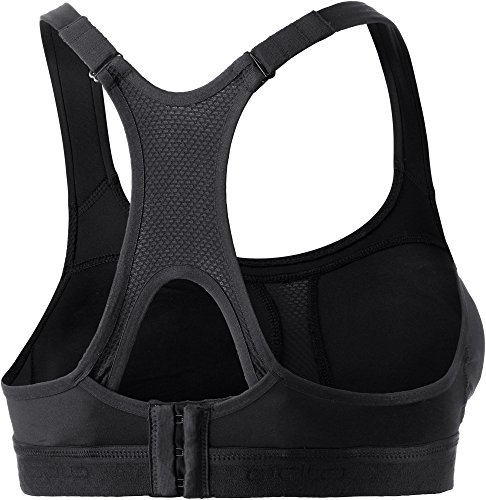 Odlo Sports BH Ultimate High - Sujetador Deportivo para Mujer, Color Negro, Talla 80 cm