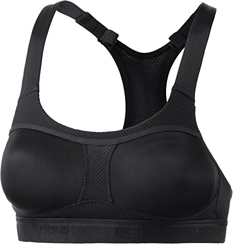 Odlo Sports BH Ultimate High - Sujetador Deportivo para Mujer, Color Negro, Talla 80 cm