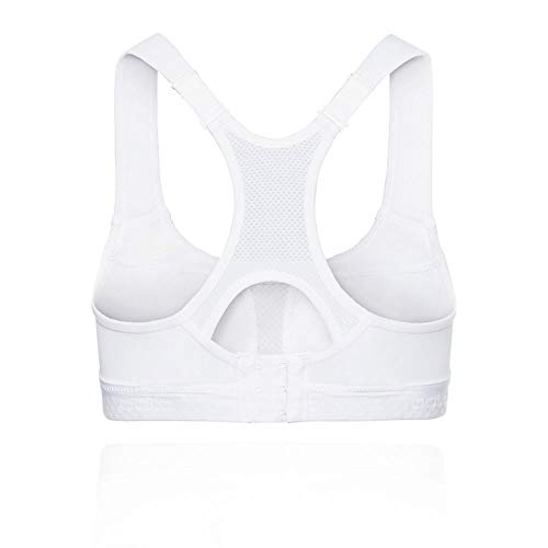 Odlo Ultimate High 13091E - Sujetador Deportivo, Mujer, Sport BH Sports Bra Ultimate High, Blanco, 130 cm